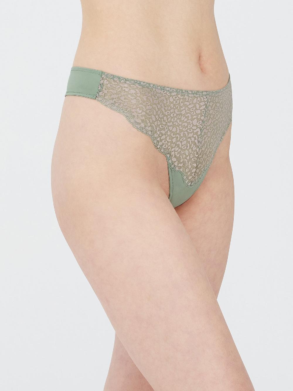 Skarlett Blue Rouse Front Lace Thong - FINAL SALE