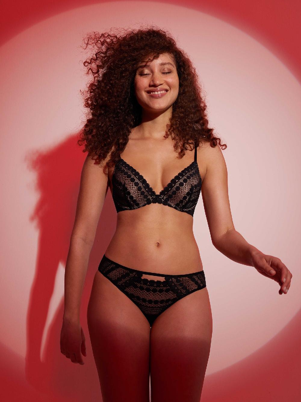 Skarlett Blue Seduced Geo Dot Push-Up Bra