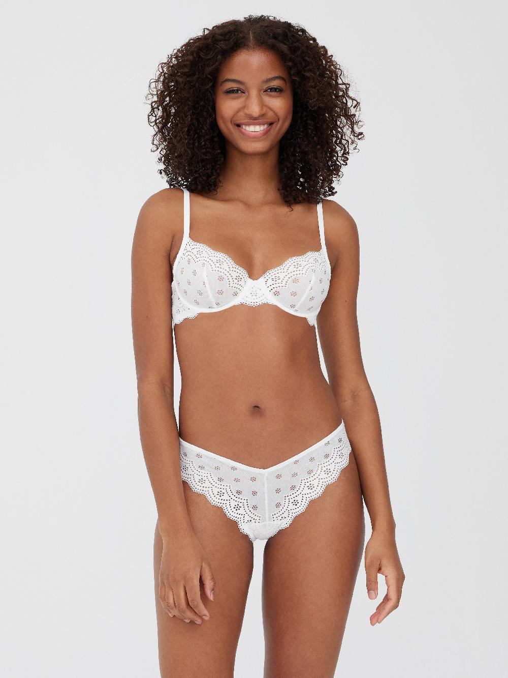 Skarlett Blue Smitten Eyelet Unlined Underwire Bra