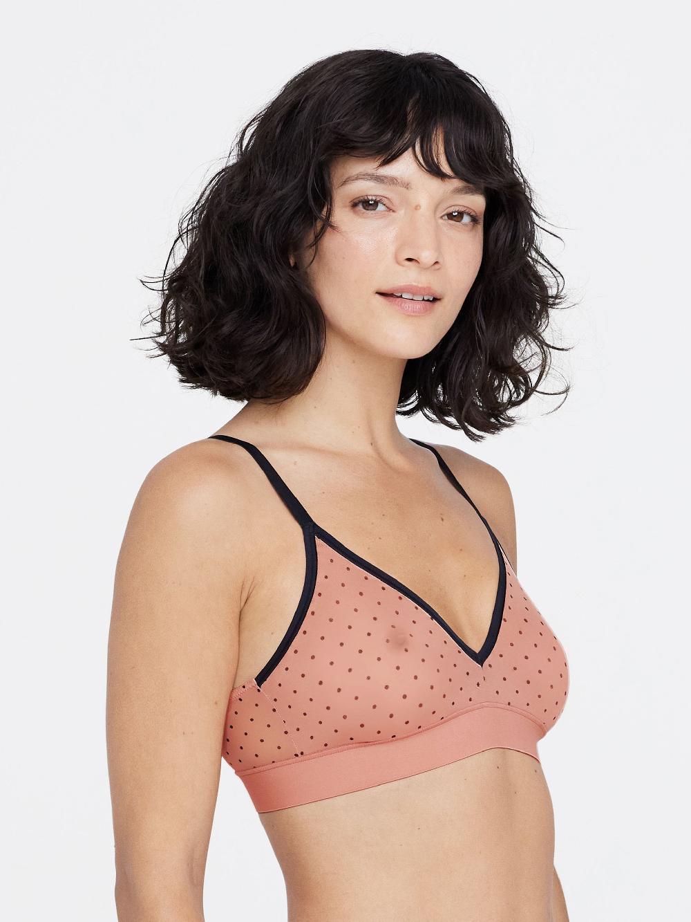 Skarlett Blue Spellbound Sheer Plunge Wireless Bra