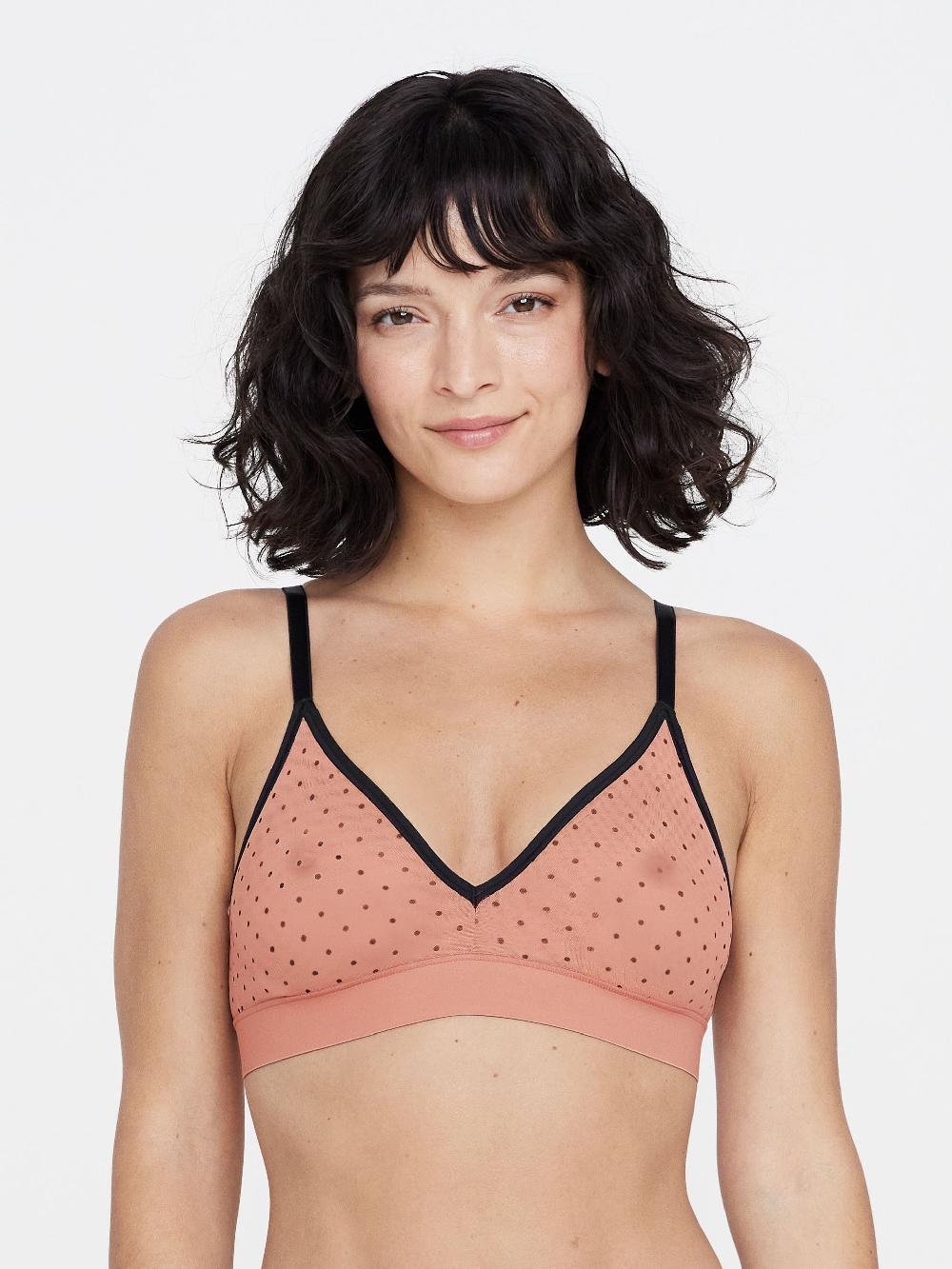 Skarlett Blue Spellbound Sheer Plunge Wireless Bra