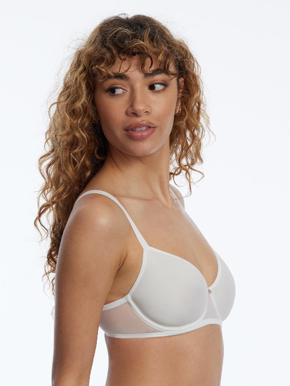 Skarlett Blue Spellbound Spacer T-Shirt Bra White