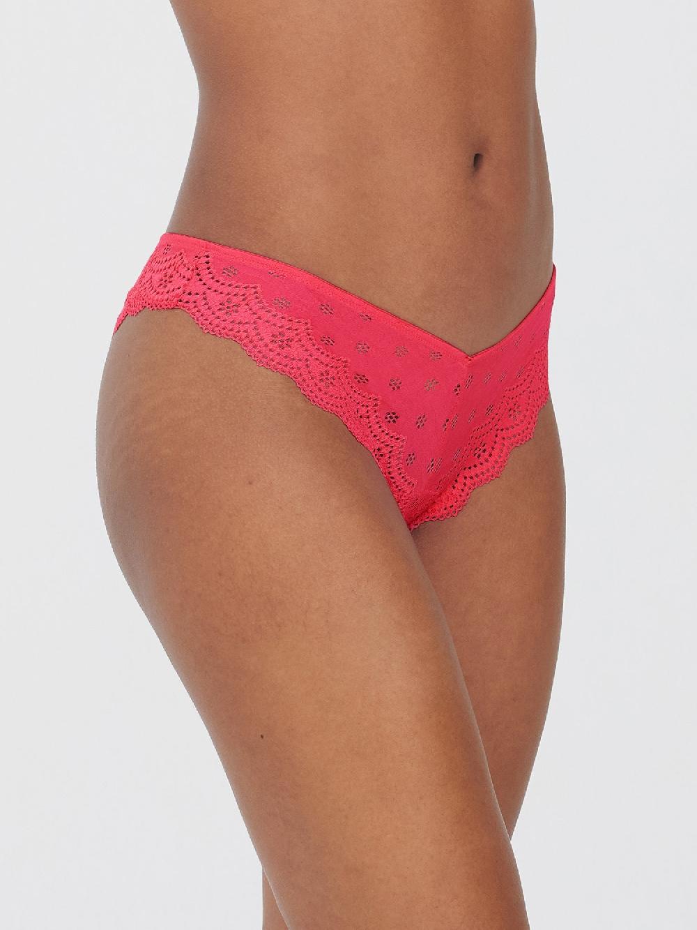 skarlett blue Smitten Eyelet High Cut Chikini - FINAL SALE