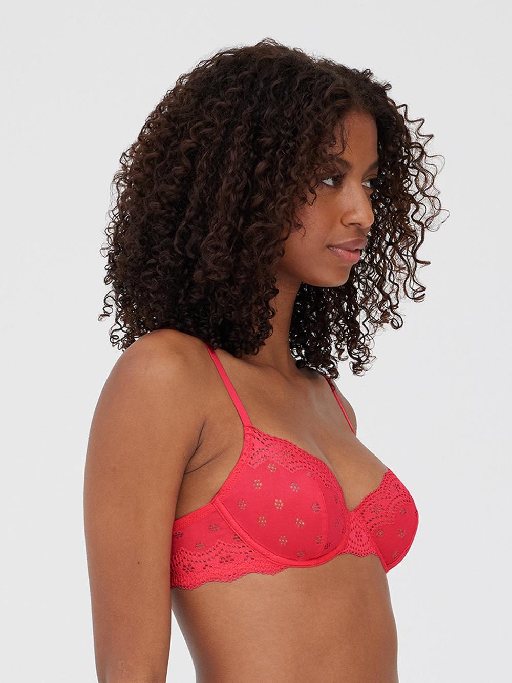 Skarlett Blue Smitten Eyelet Unlined Underwire Bra - FINAL SALE