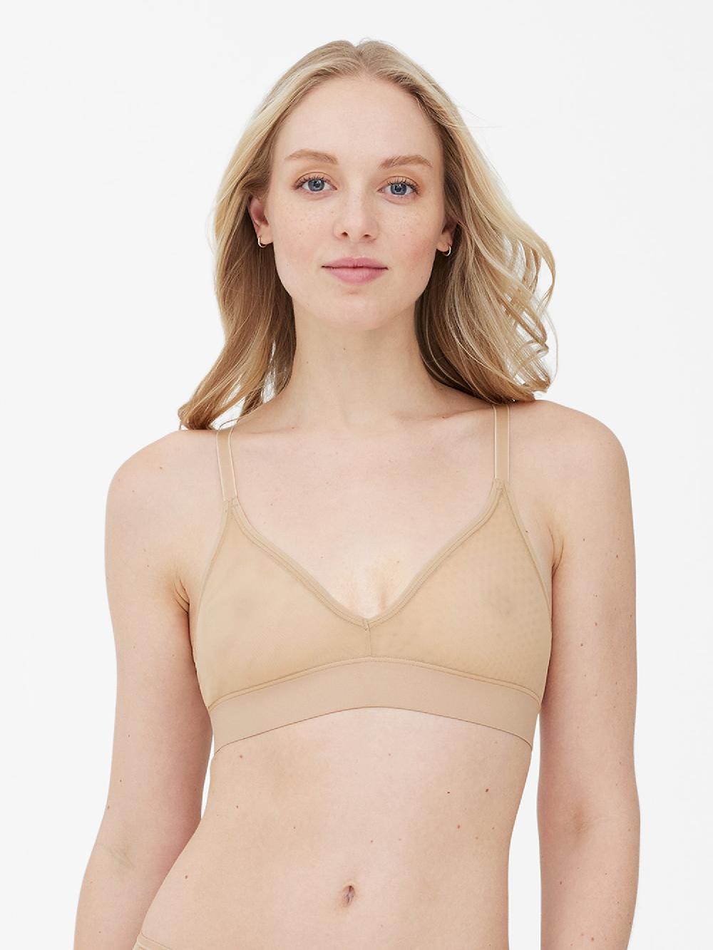 Skarlett Blue Spellbound Sheer Plunge Wireless Bra - FINAL SALE