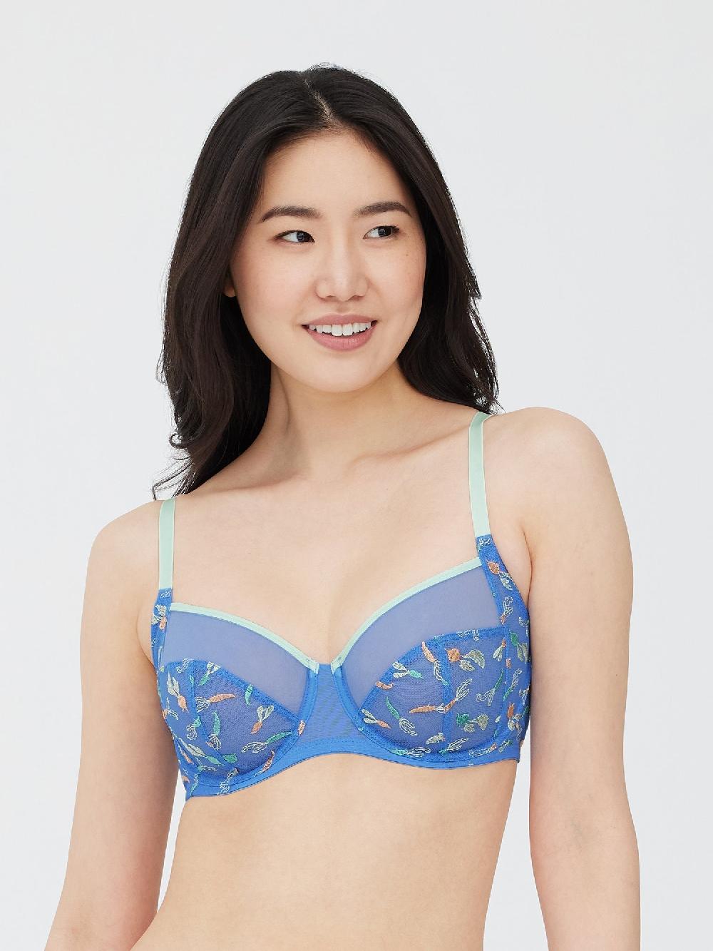 Skarlett Blue Spellbound Sheer Side Support Bra - FINAL SALE