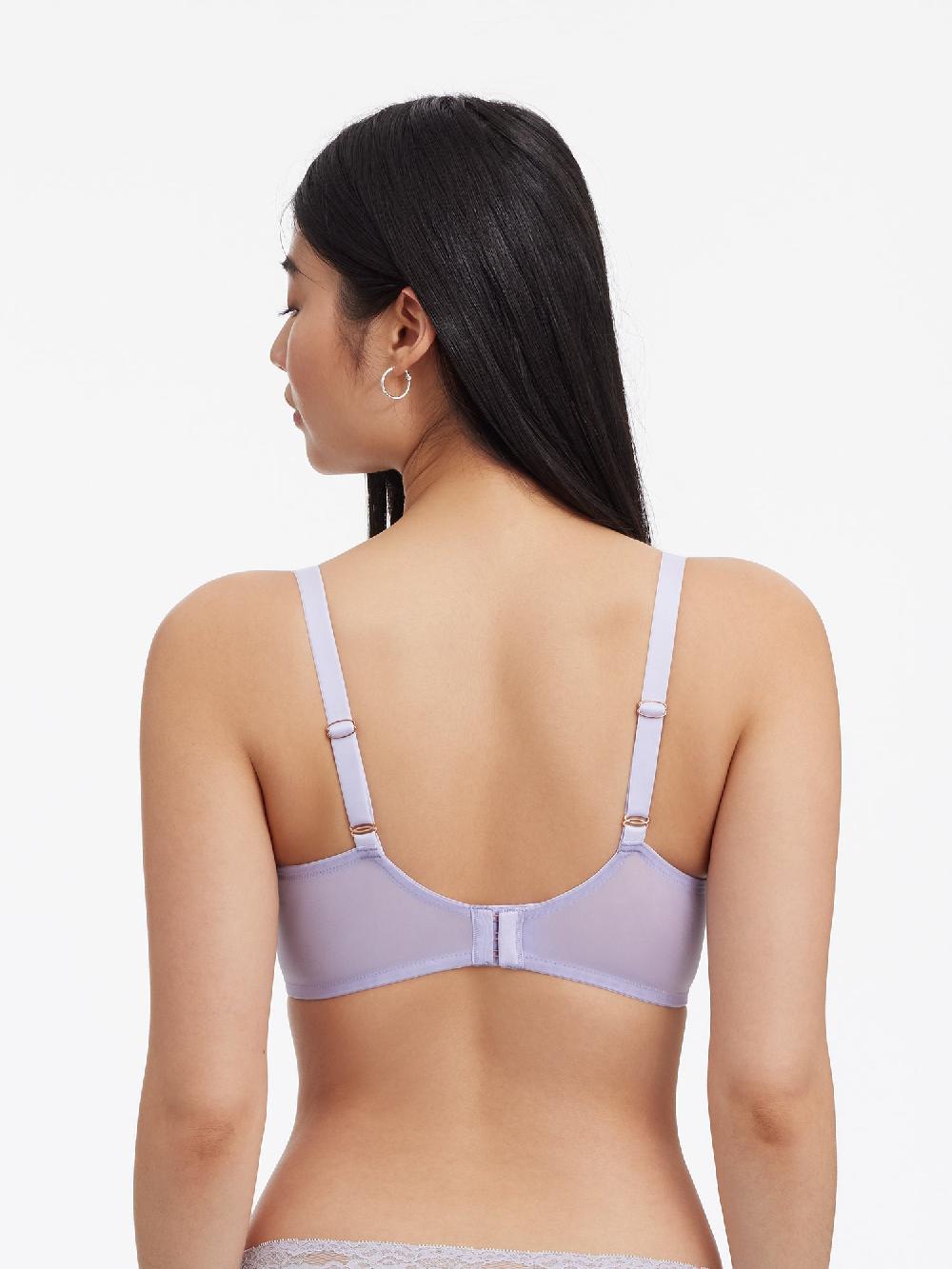 Skarlett Blue Spellbound Sheer Side Support Bra Ice Purple