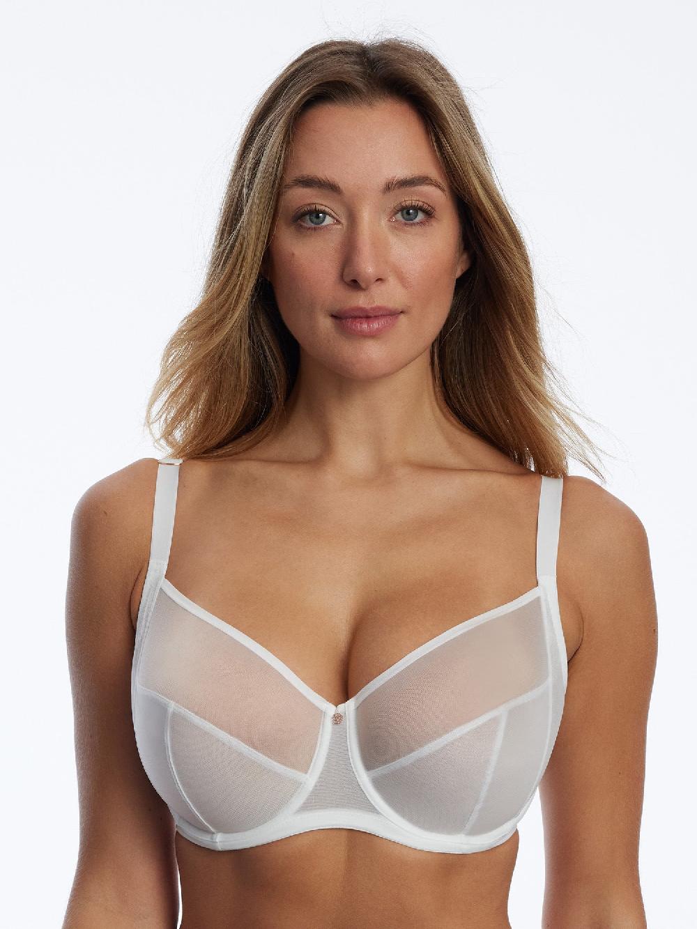 Skarlett Blue Spellbound Sheer Side Support Bra White