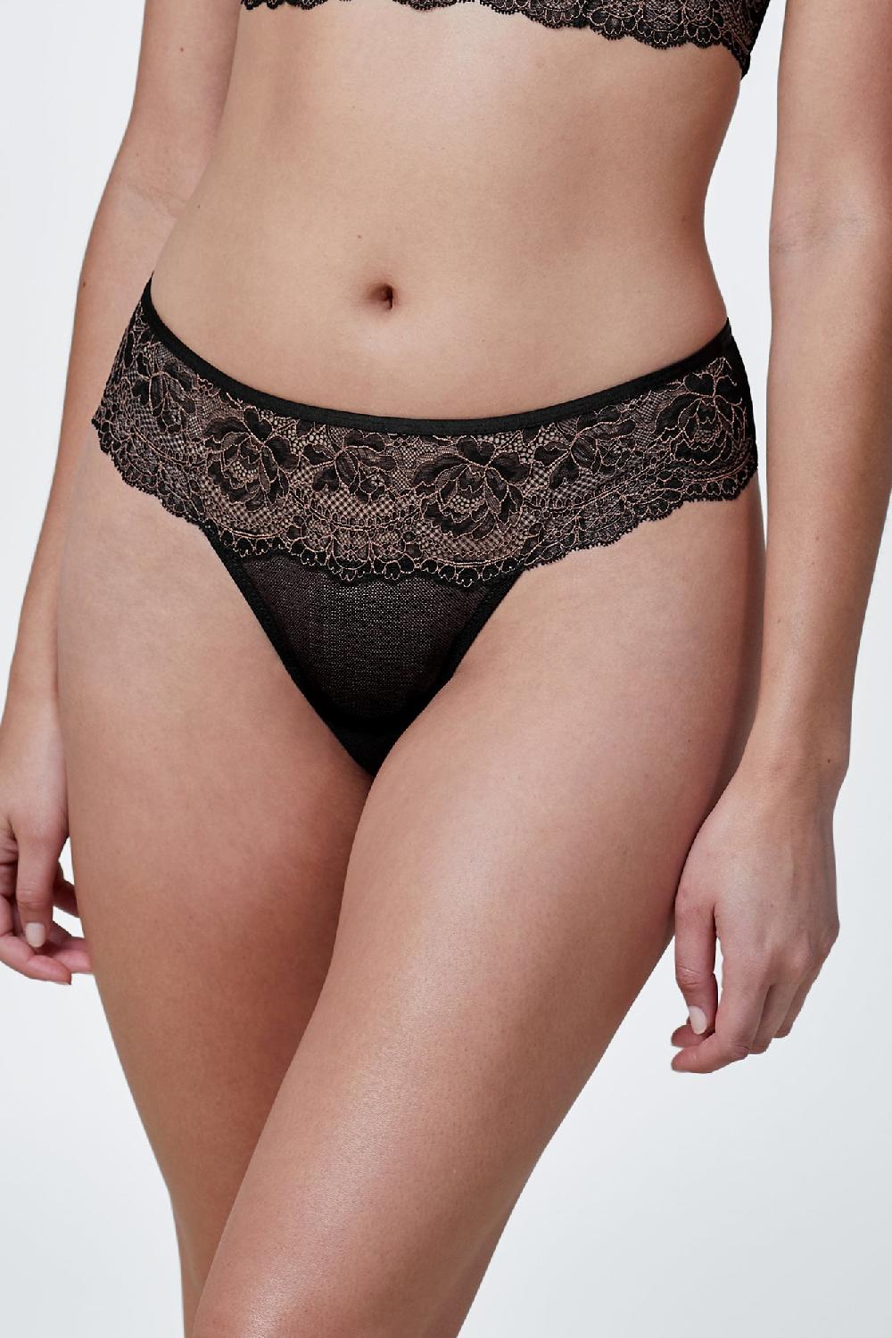 Skarlett Blue Unveil Lace Trim Thong 3-Pack - FINAL SALE