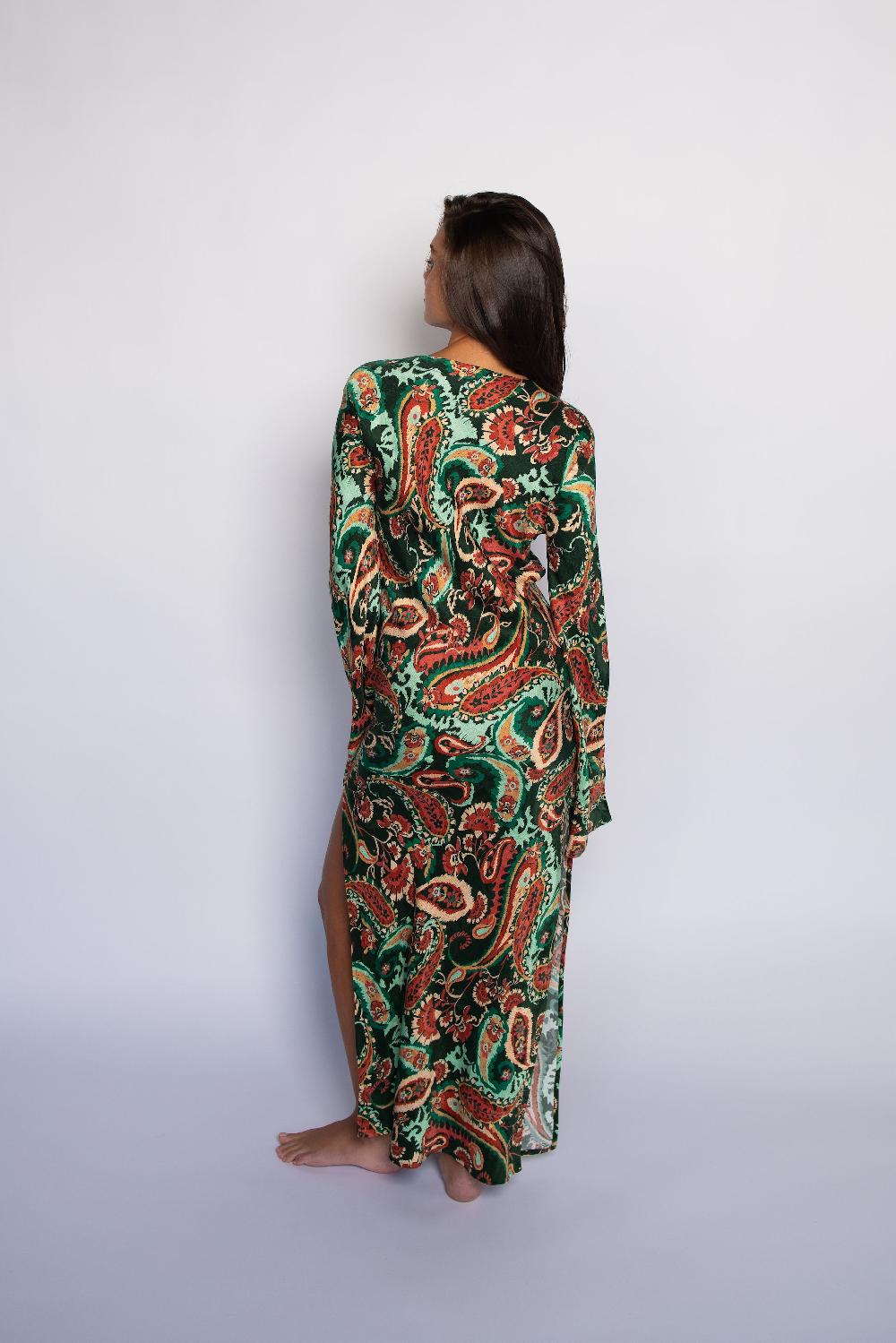 Skatïe Indie Dress Cupro Jacquard In Valencia – SKATIE