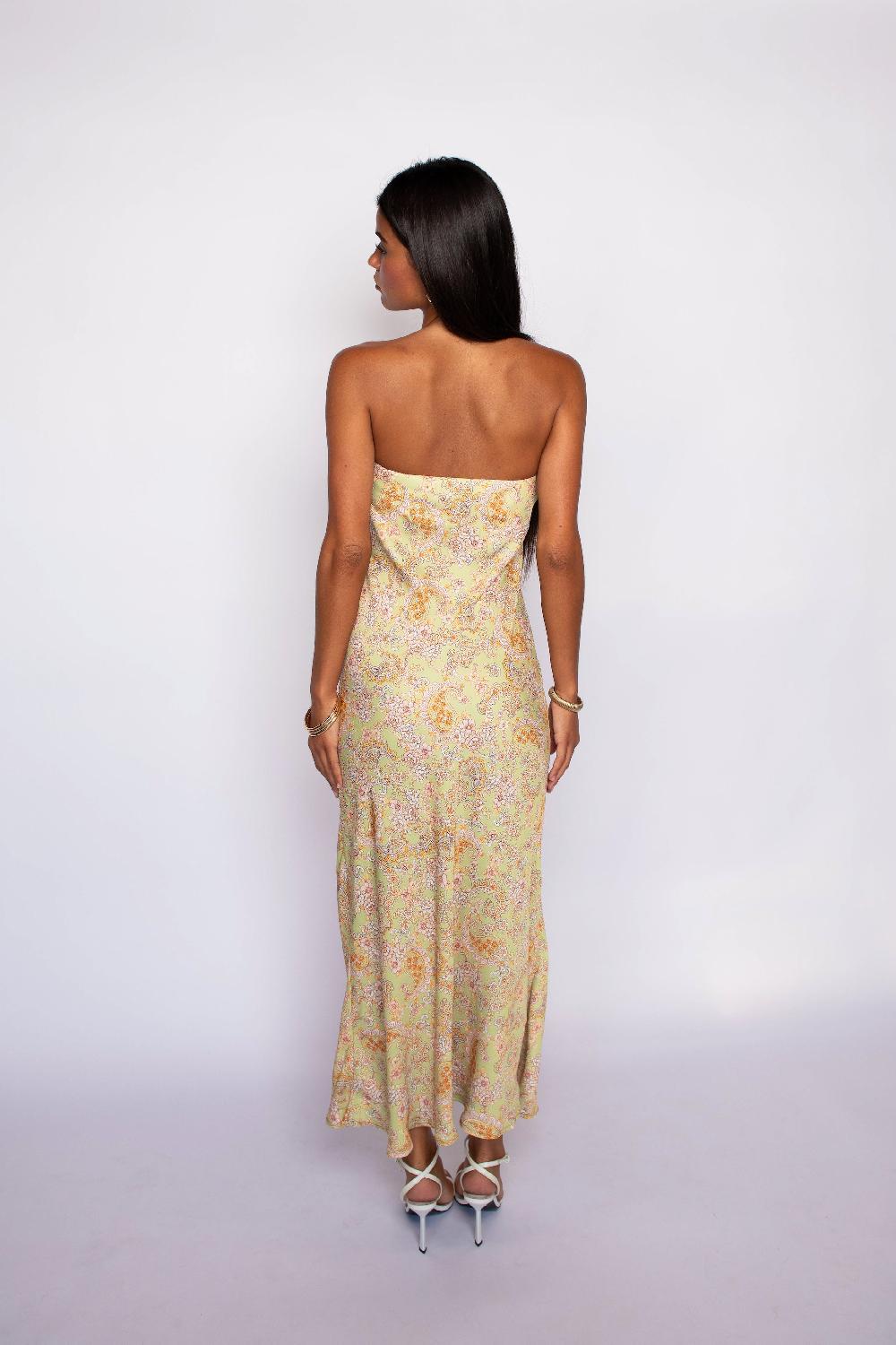 Skatïe Abby Dress Satin In Sorrento – SKATIE