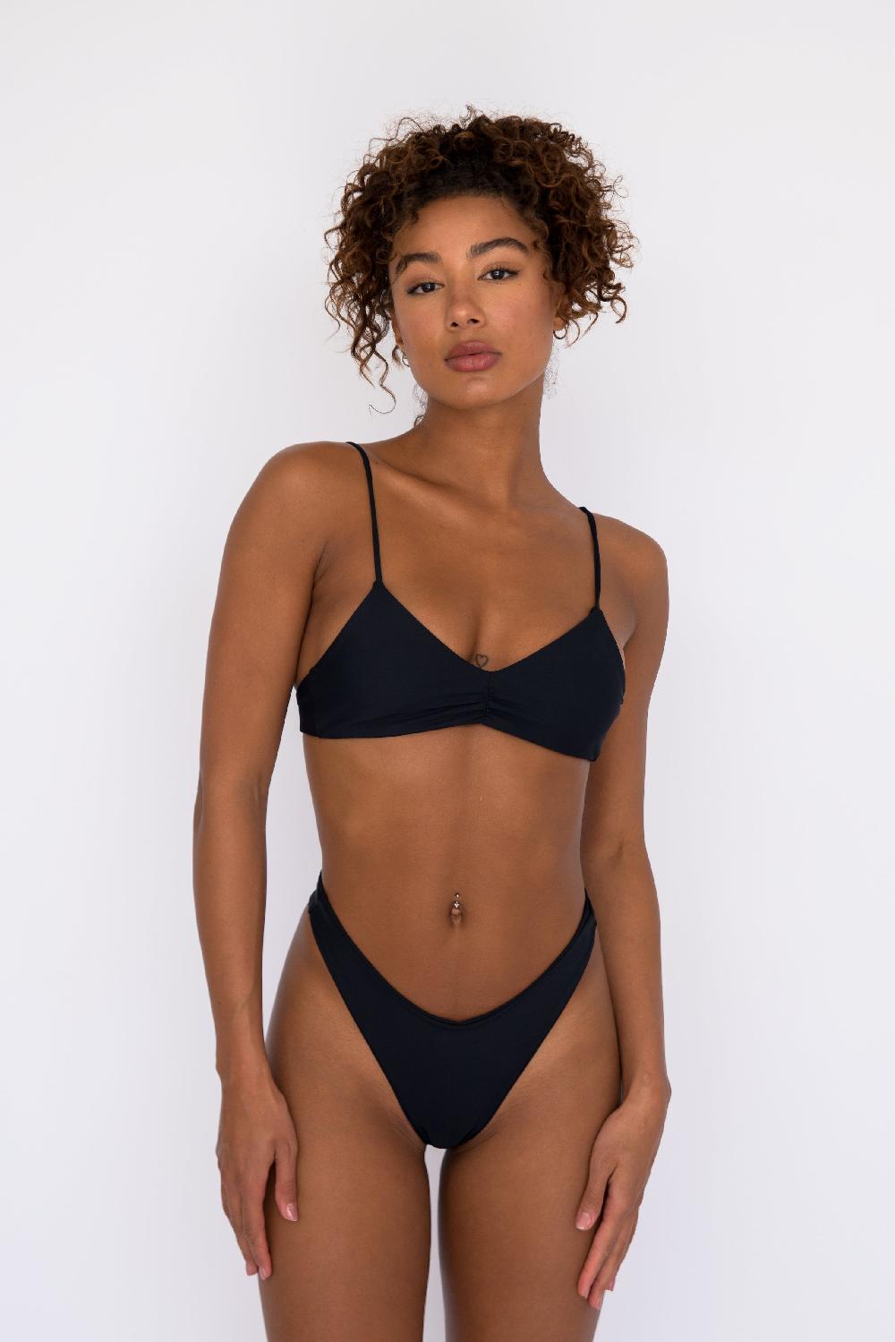 Skatïe Alana Bikini Bottom In Black – SKATIE