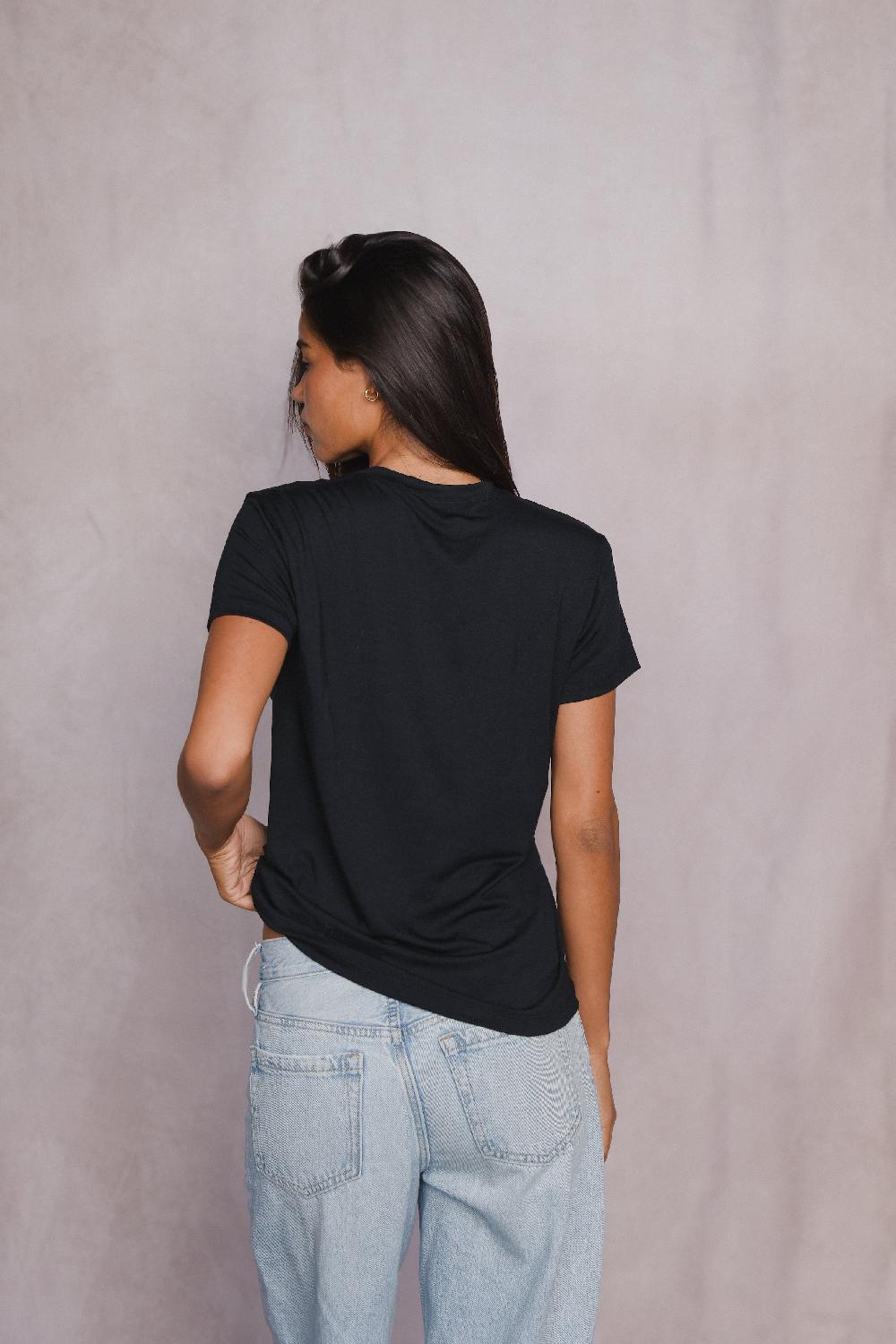 Skatïe Bestie Tee Jersey In Black – SKATIE