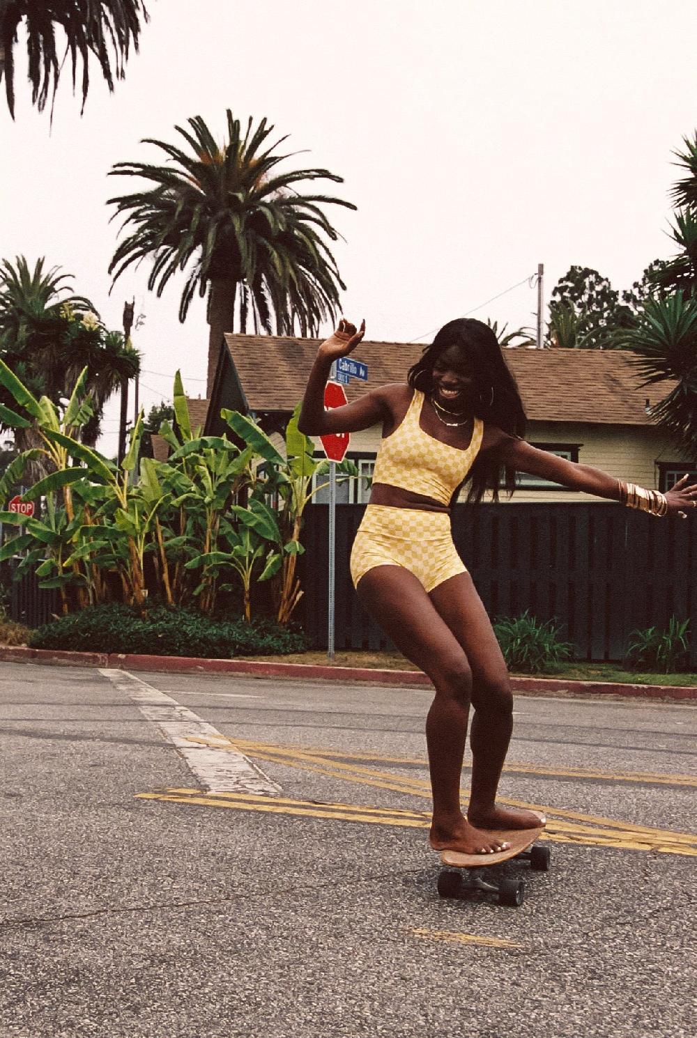 Skatïe Carter Sports Bra In Speedway – SKATIE