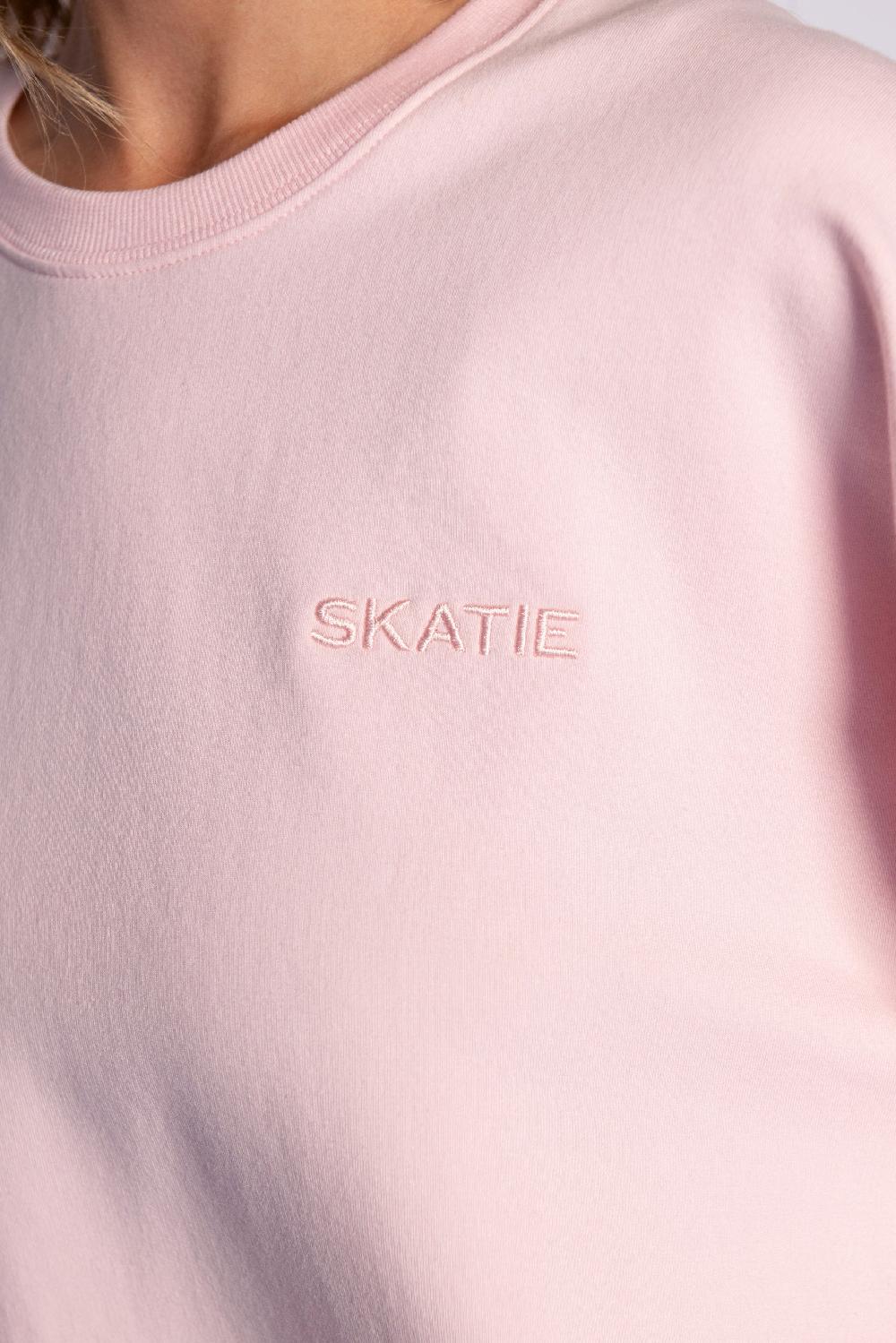 Skatïe CLOUDLUX Chris Crewneck In Bubblegum – SKATIE
