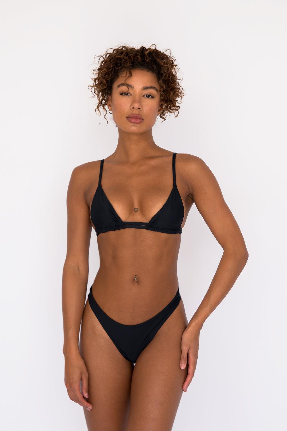 Skatïe Dylan Bikini Bottom In Black – SKATIE