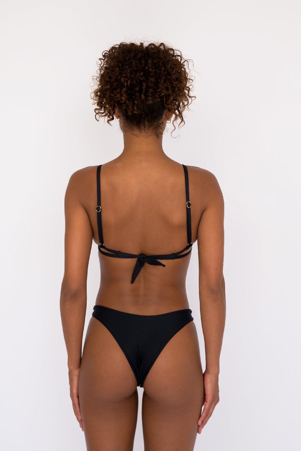 Skatïe Dylan Bikini Bottom In Black – SKATIE