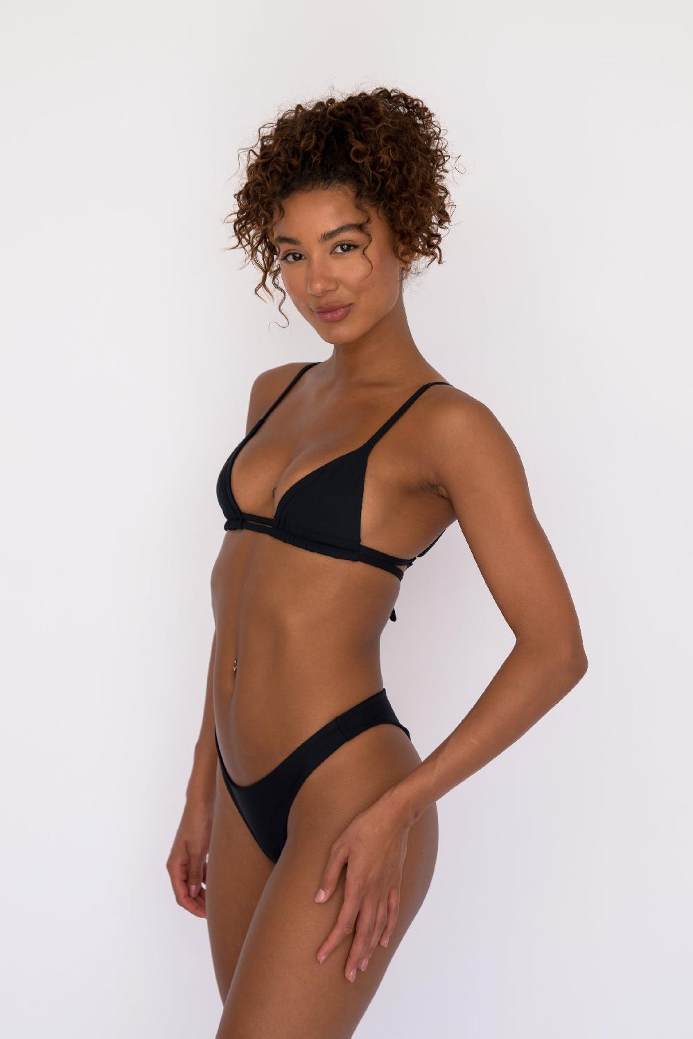 Skatïe Dylan Bikini Bottom In Black – SKATIE