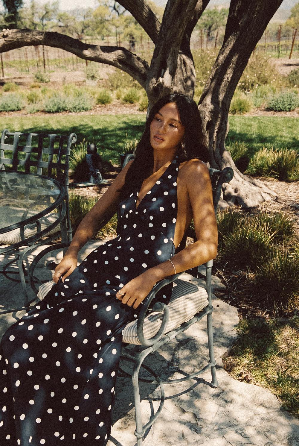 Skatïe Goldie Maxi Dress Satin In Gidget – SKATIE