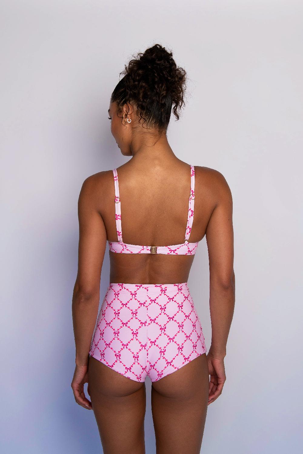 Skatïe High Waist Bardot Bottom In Coquette – SKATIE