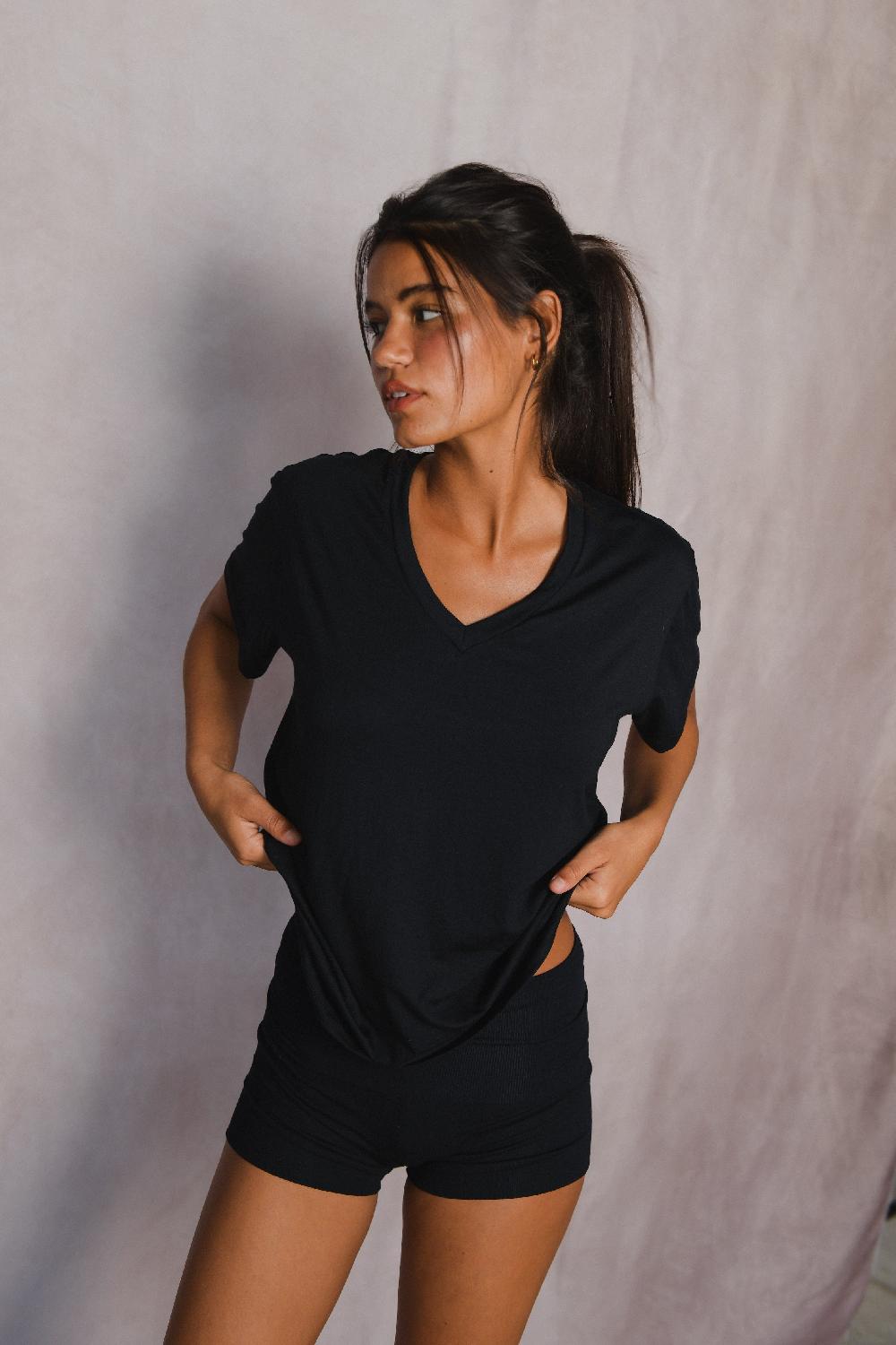 Skatïe Hubby Tee Jersey In Black – SKATIE