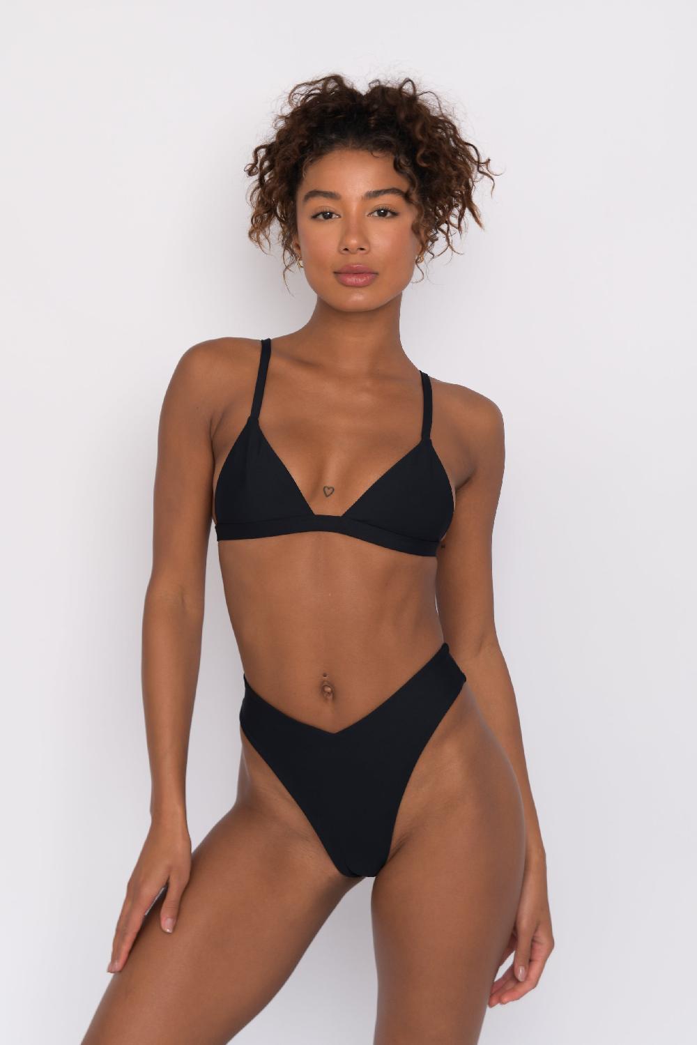 Skatïe Iggy Bikini Bottom In Black – SKATIE
