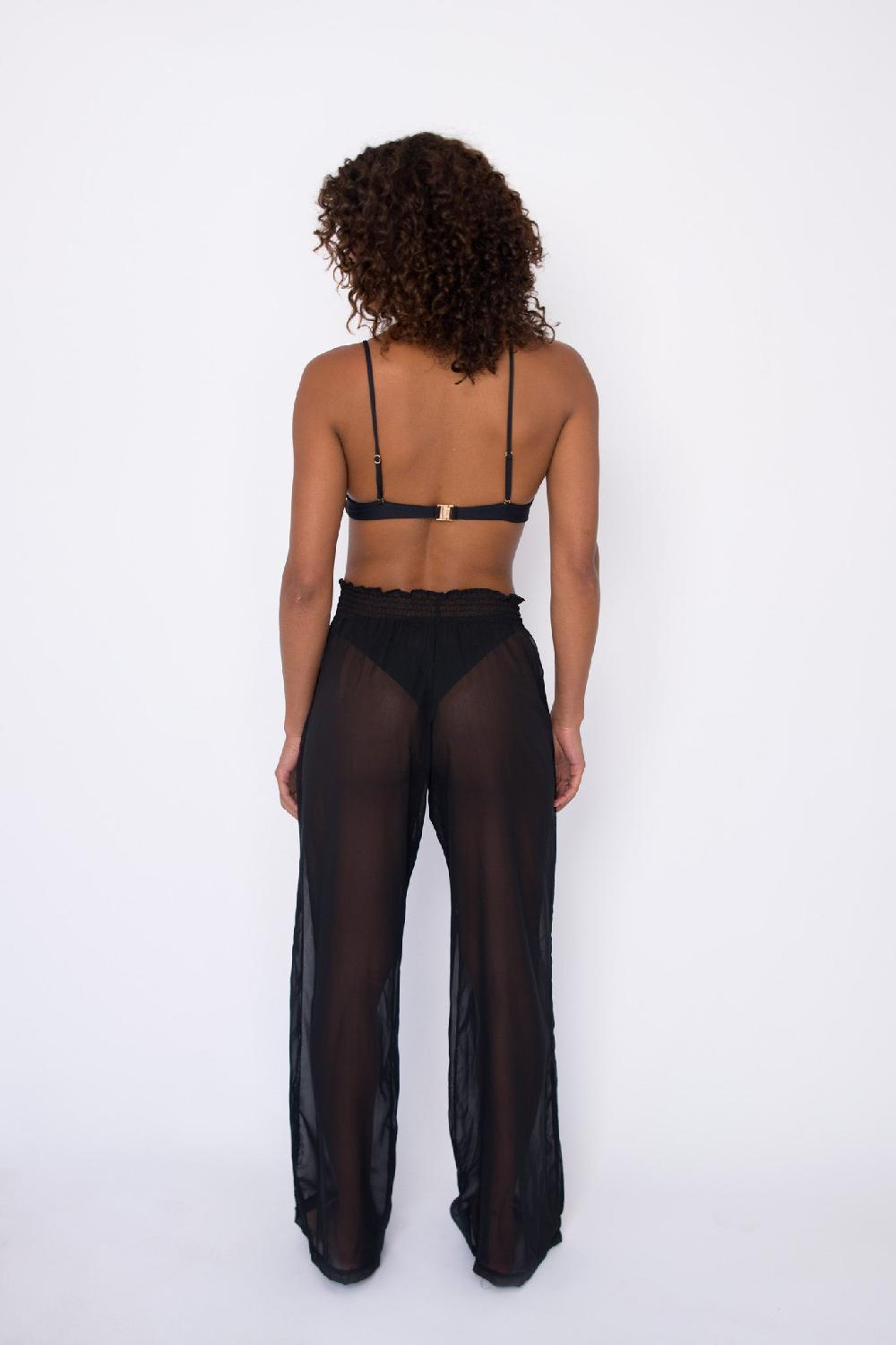 Skatïe Jade Pants Chiffon - Black – SKATIE