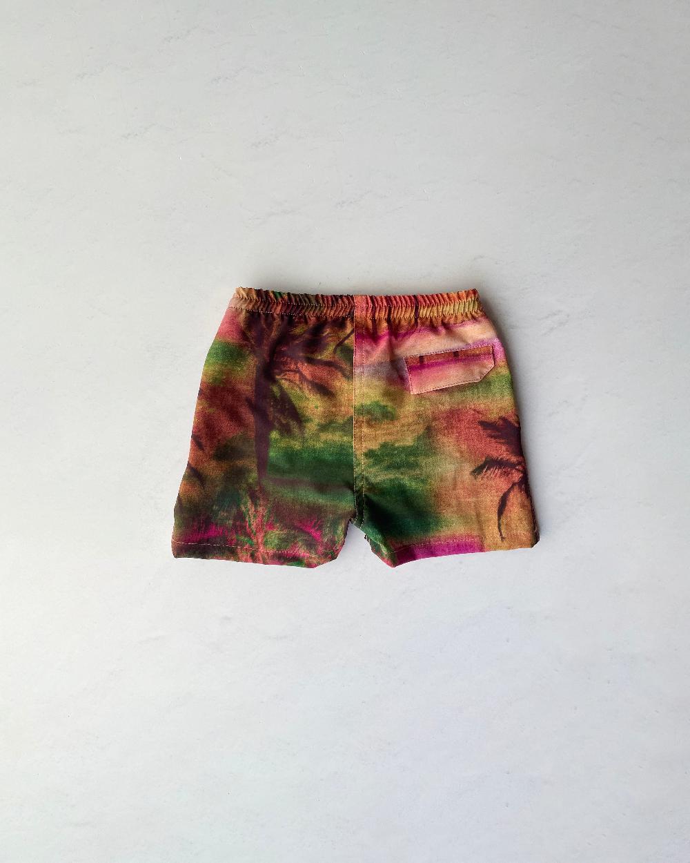 Skatïe Jones Swim Trunks In Careyes – SKATIE