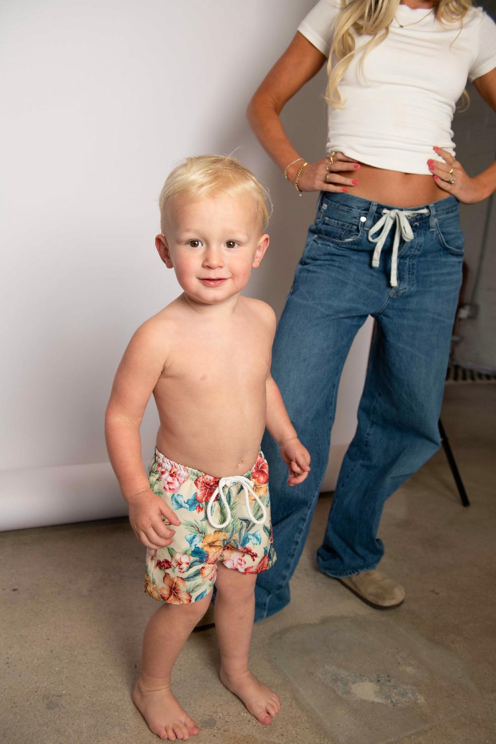 Skatïe Jones Swim Trunks In Lei – SKATIE