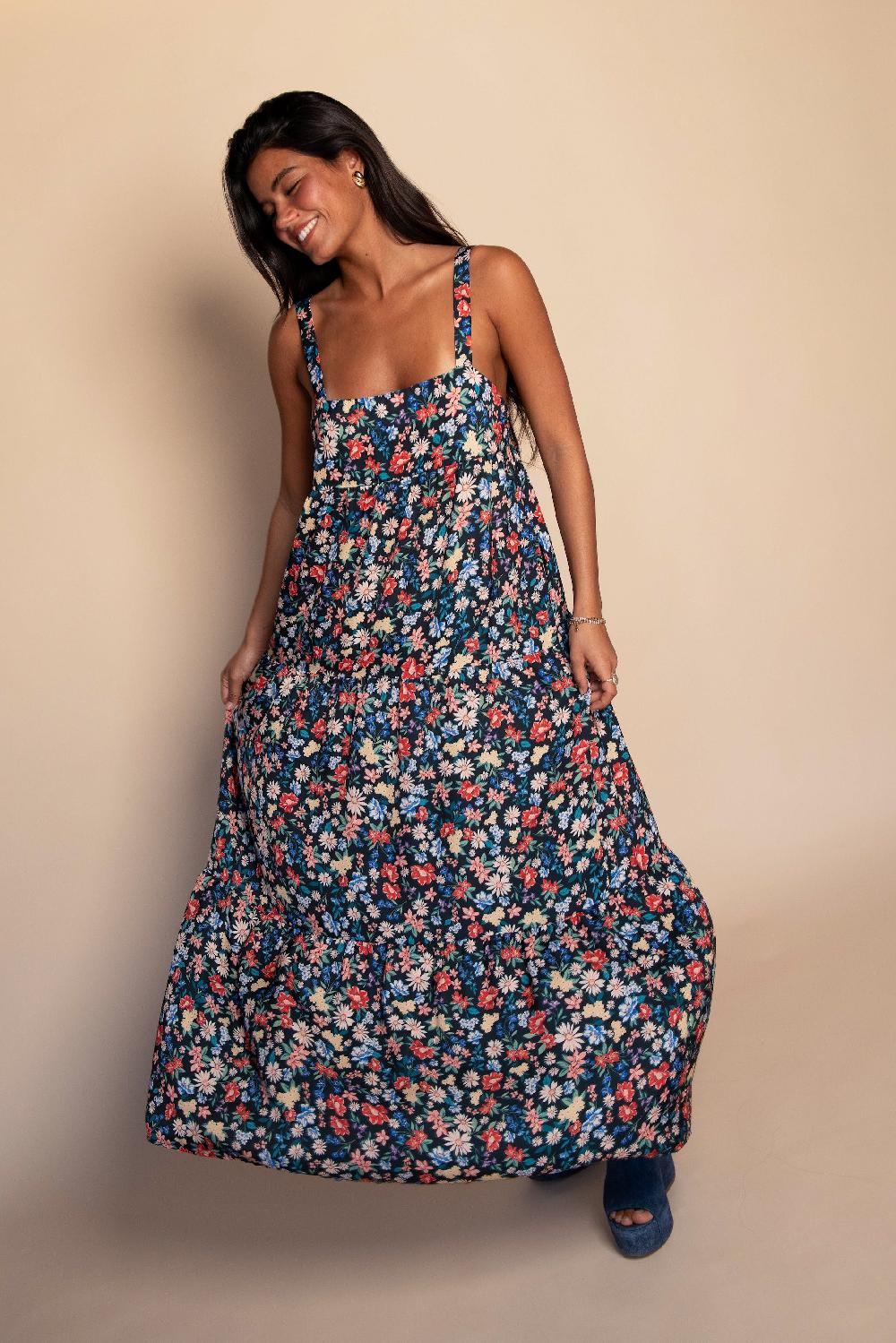 Skatïe Leo Dress Satin In Prairie – SKATIE