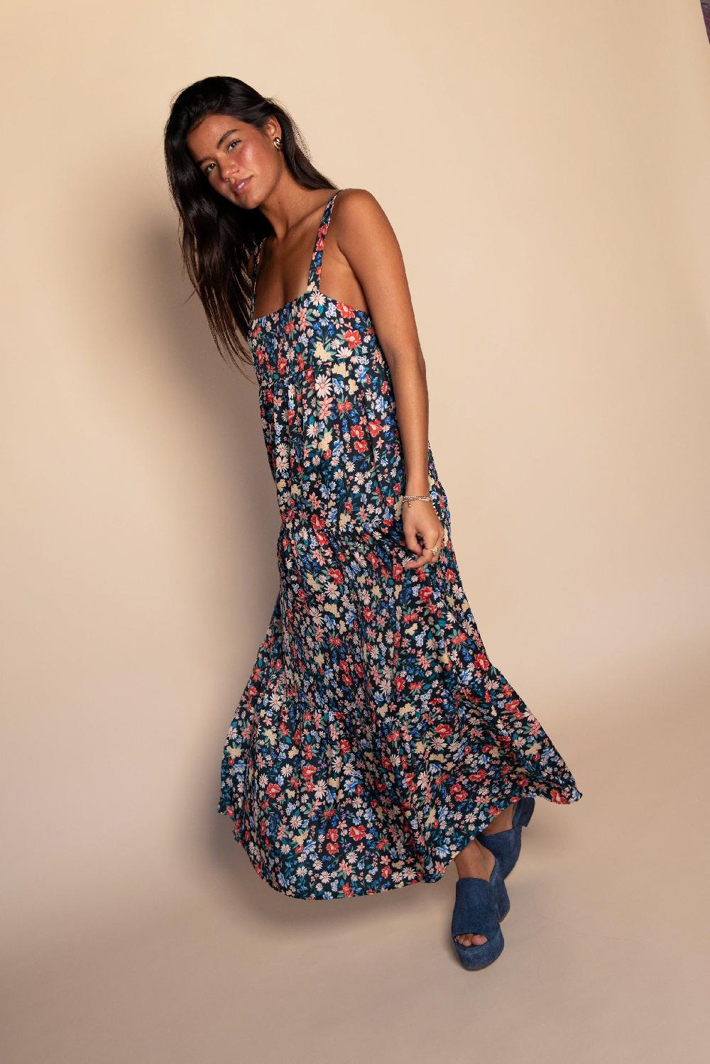 Skatïe Leo Dress Satin In Prairie – SKATIE