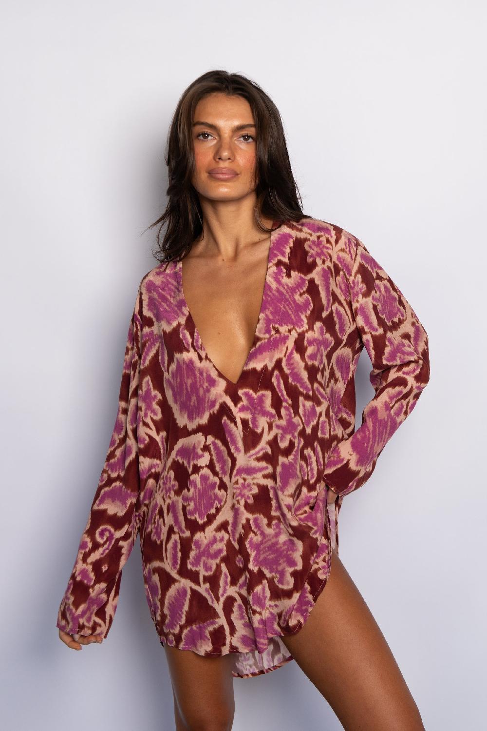 Skatïe Lily Tunic In Marmont – SKATIE