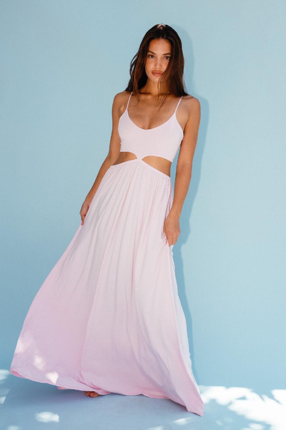 skatïe Liza Dress Jersey in Bubblegum – SKATIE