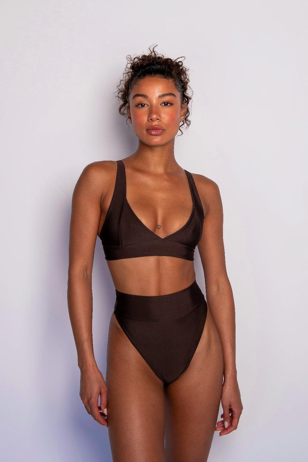 Skatïe Lucia Top In Toasted – SKATIE