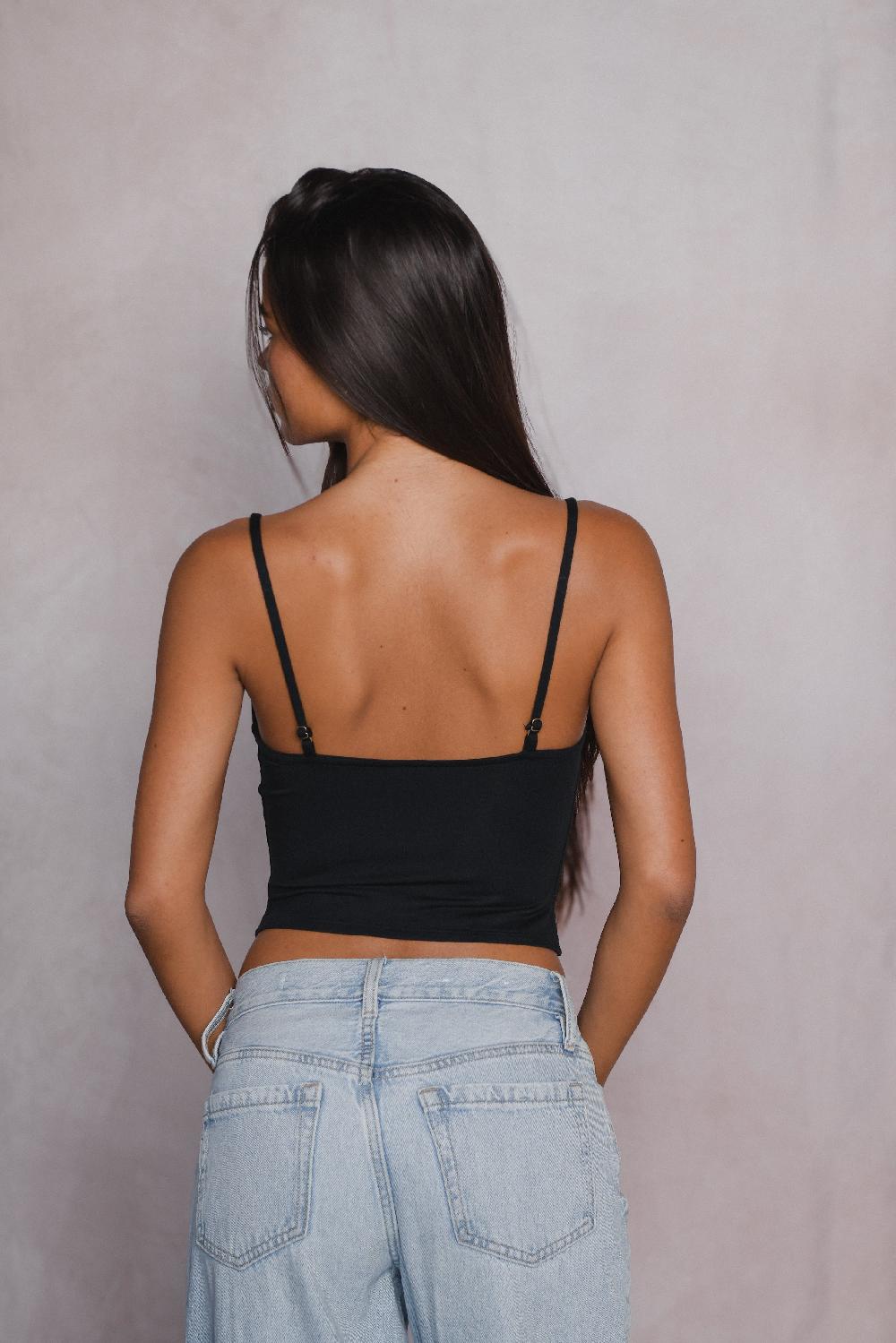 Skatïe Mila Top Jersey In Black – SKATIE