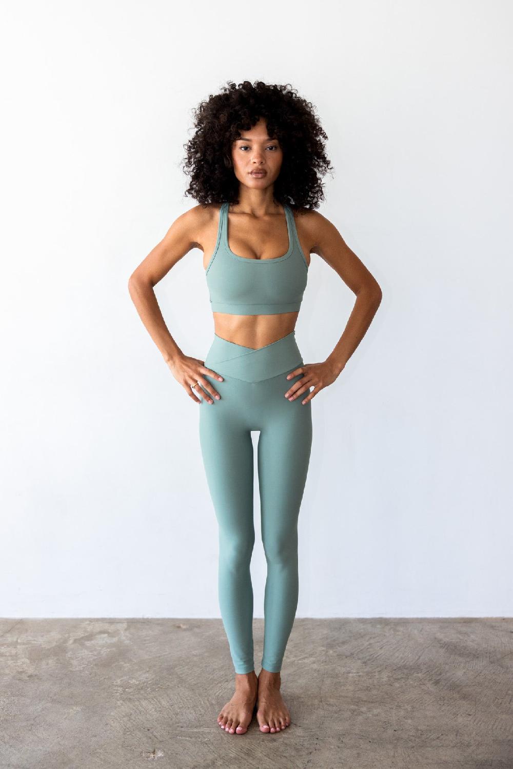 Skatïe Mimi Legging In Sage – SKATIE