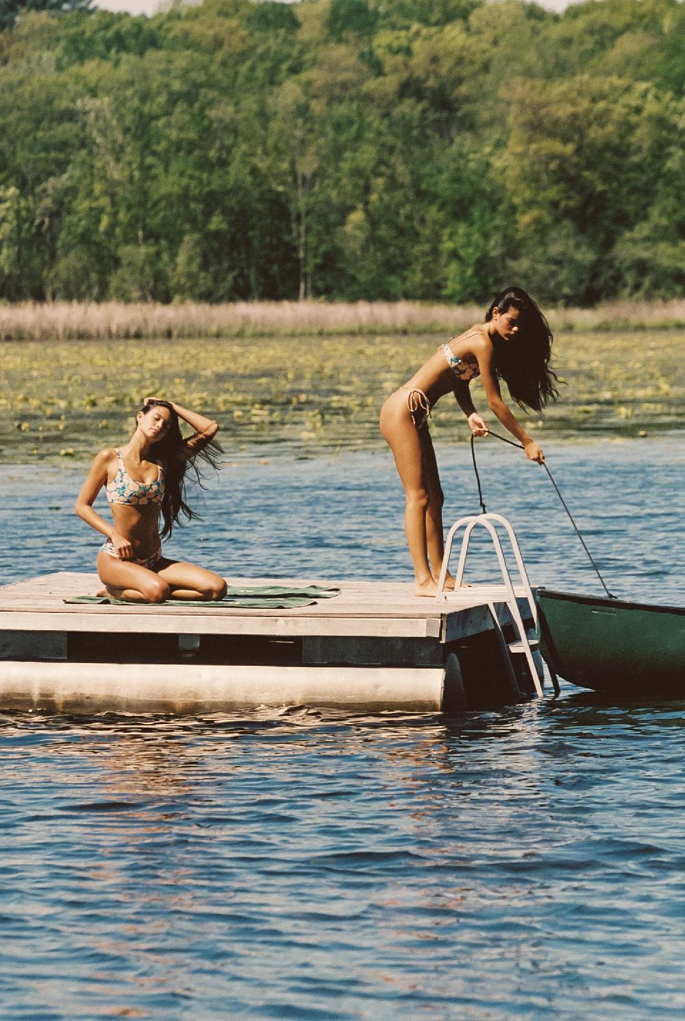 Skatïe Mya Top In Sunflower – SKATIE