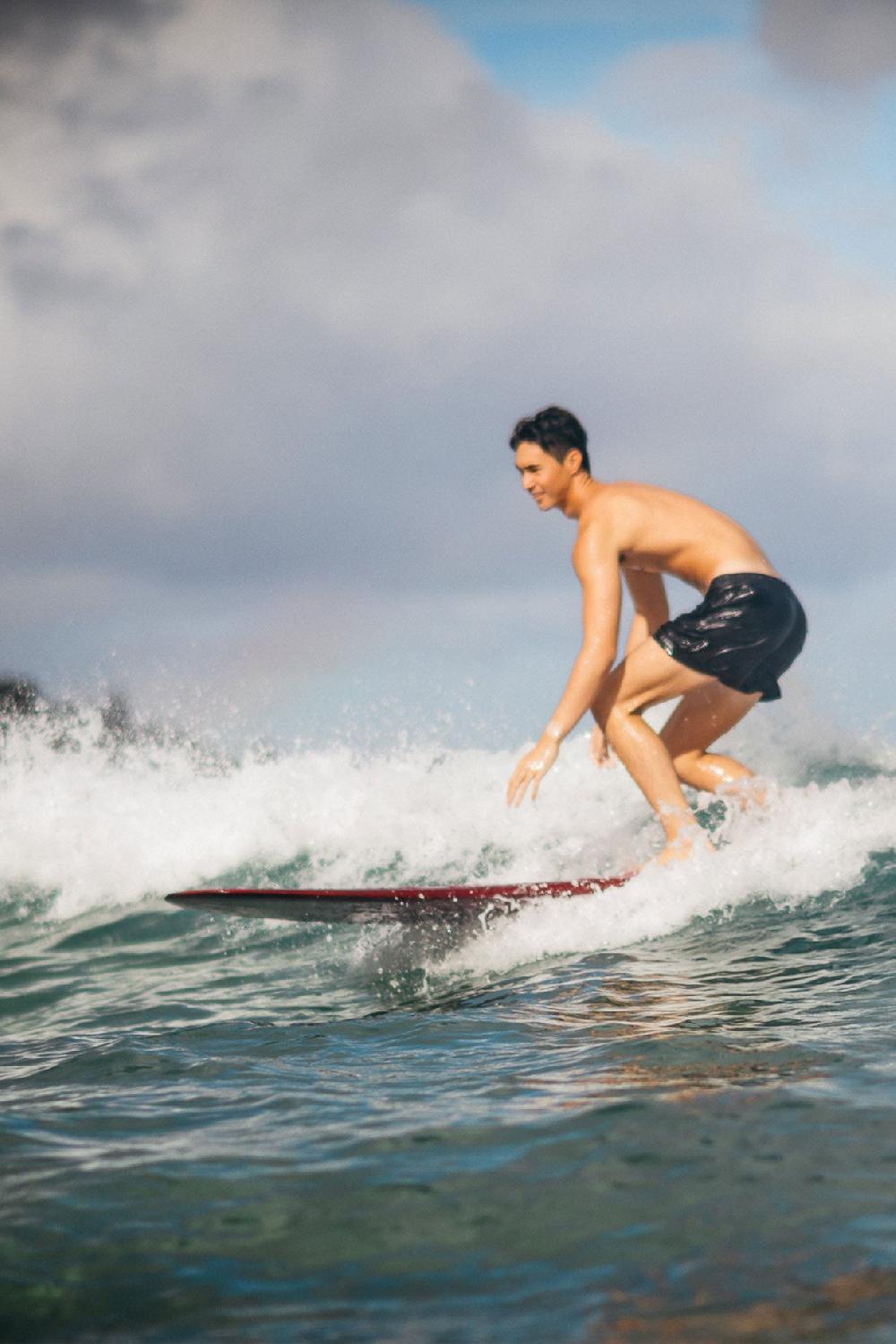 Skatïe Nick Swim Trunk In Black – SKATIE