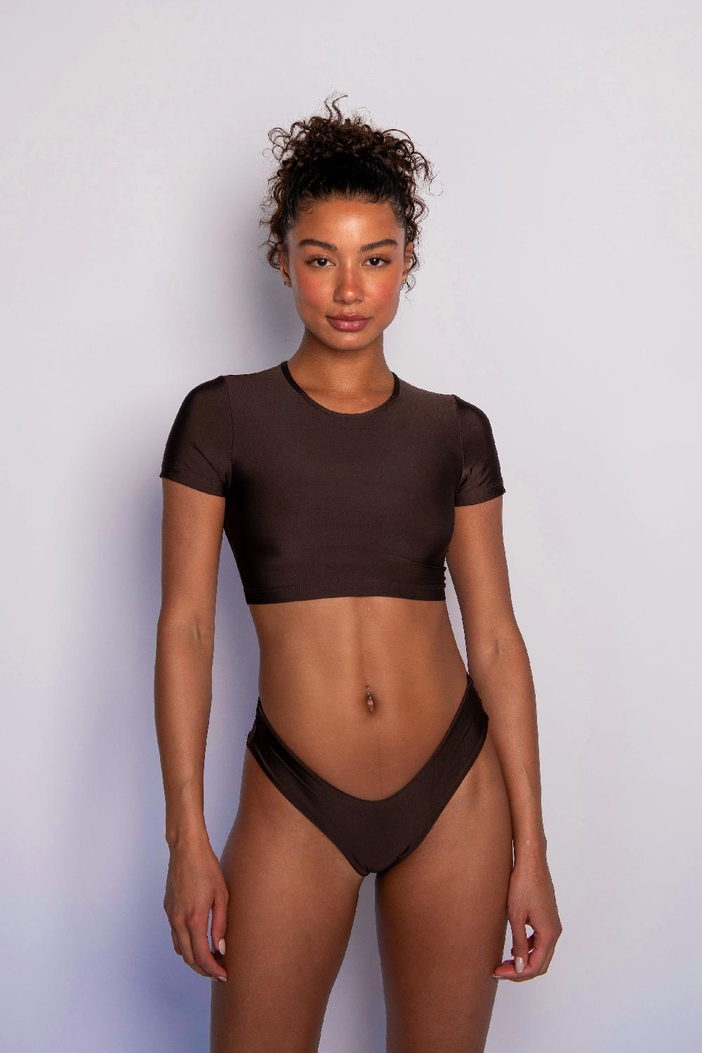 Skatïe Piper Top In Toasted – SKATIE