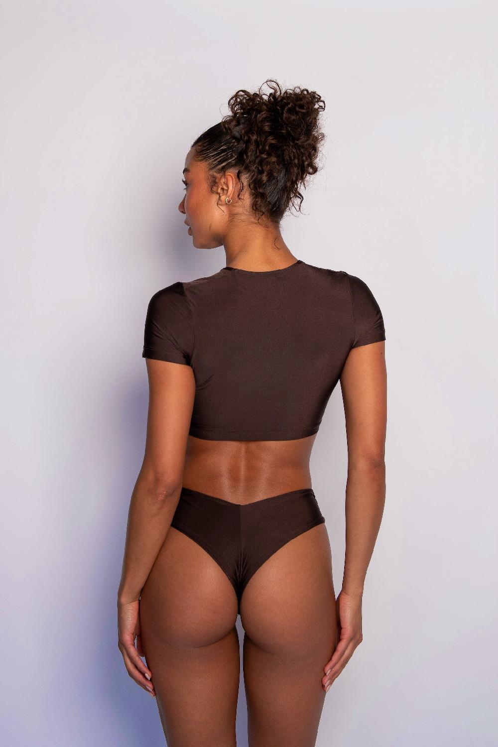 Skatïe Piper Top In Toasted – SKATIE