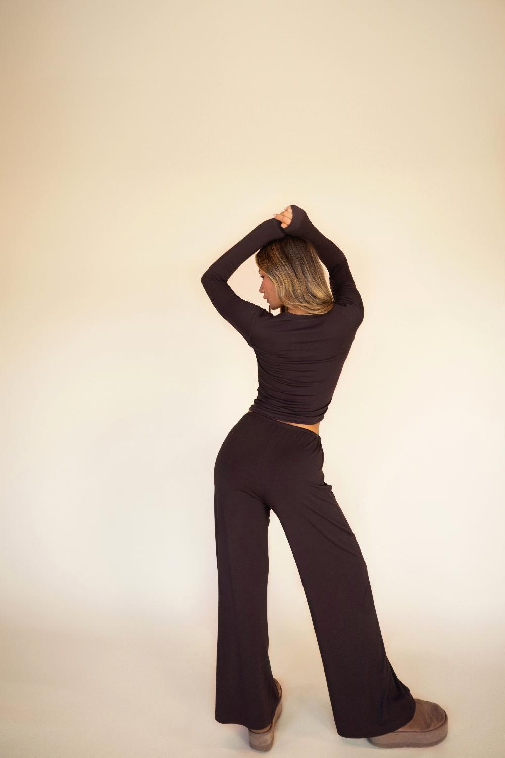 Skatïe Ritchie Pants Jersey In Toasted – SKATIE