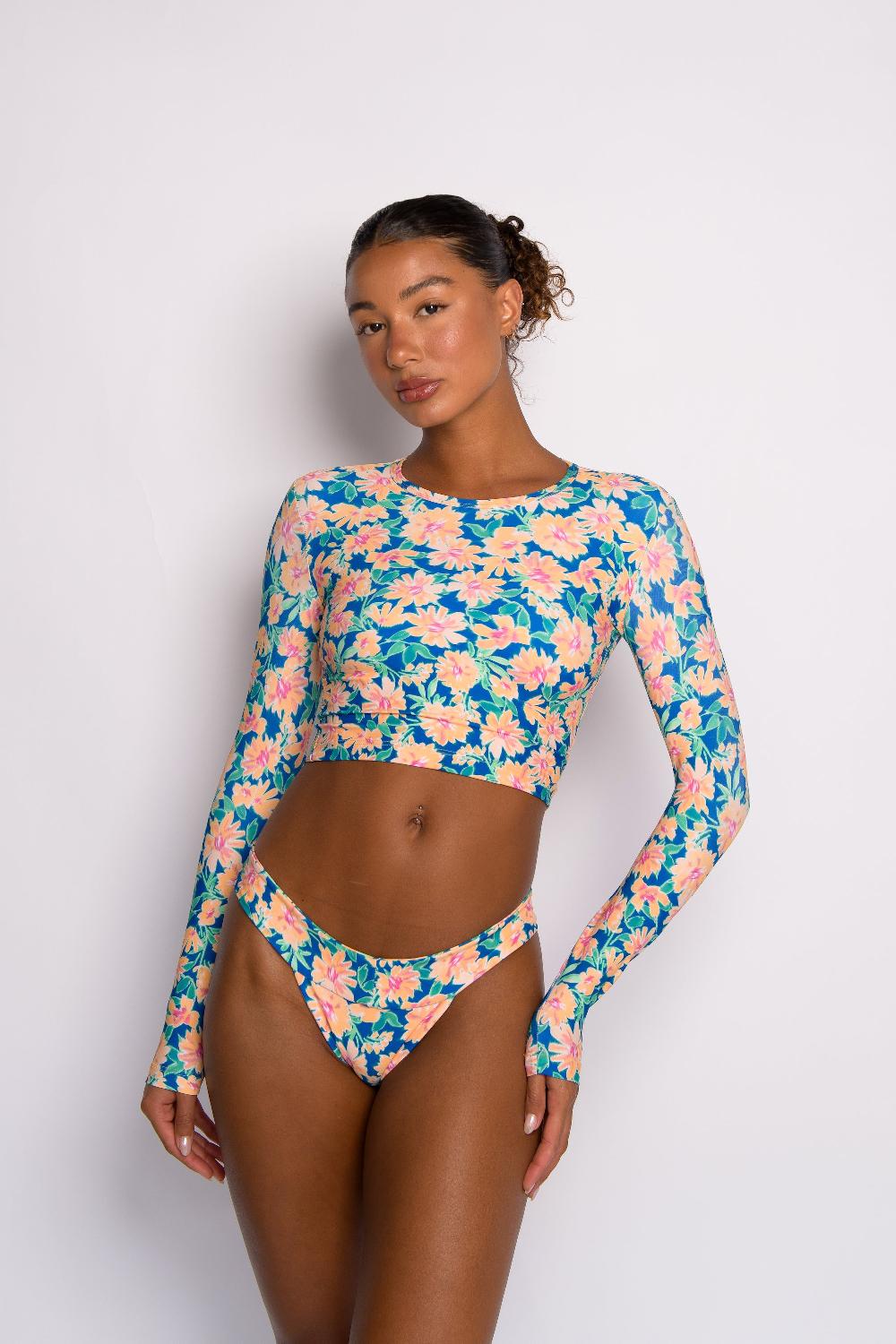 Skatïe Rosie Top In Sunflower – SKATIE