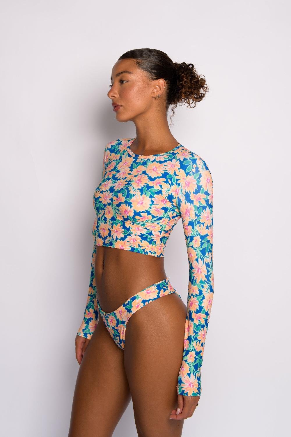 Skatïe Rosie Top In Sunflower – SKATIE