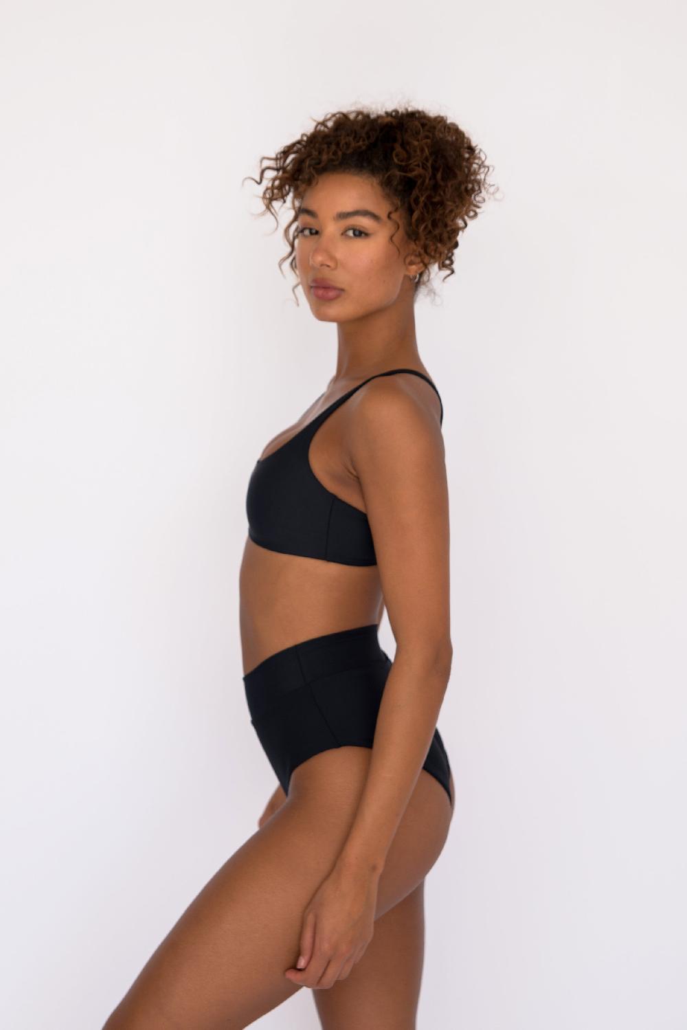 Skatïe Scarlette Bikini Bottom In Black – SKATIE