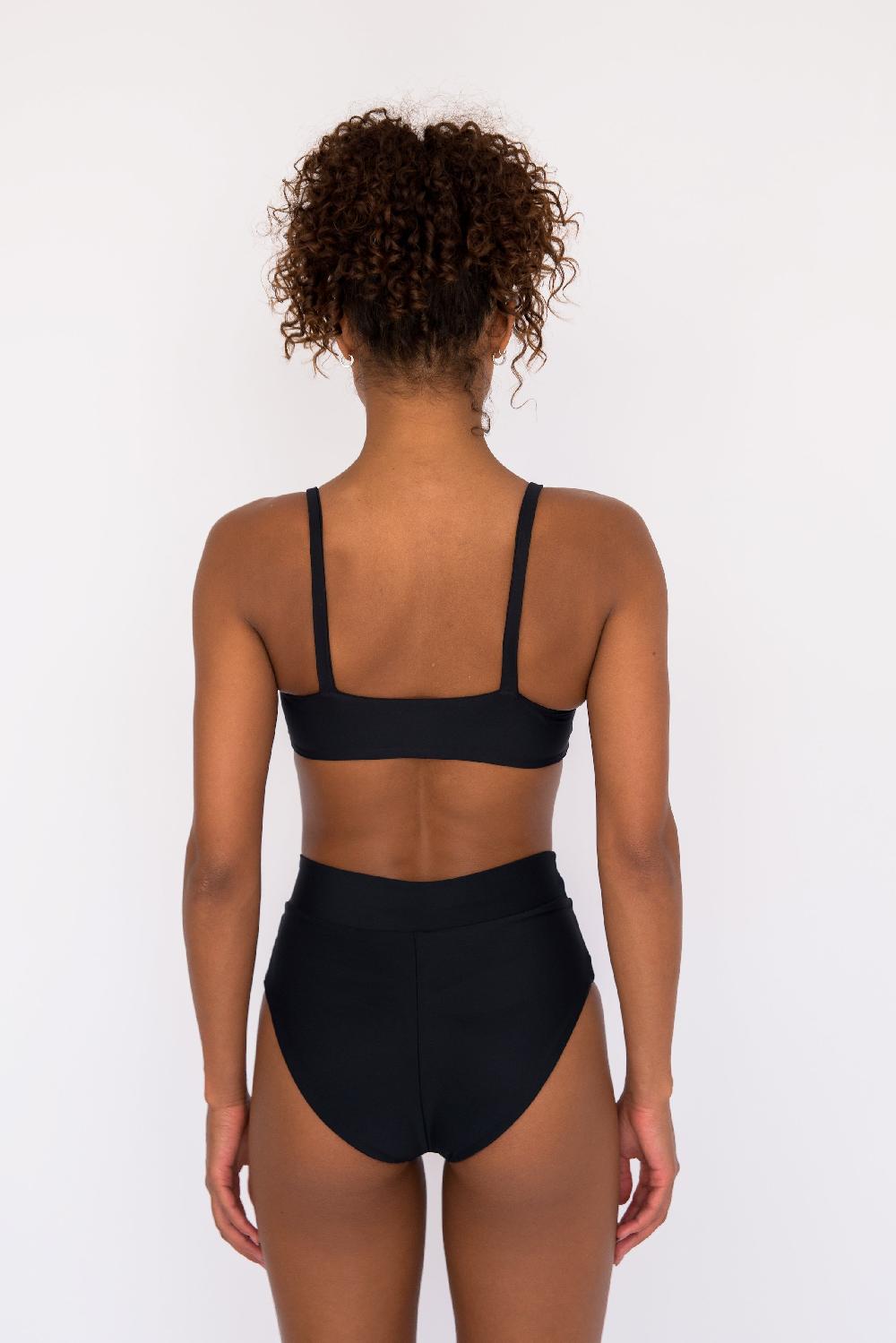 skatïe Scarlette Bikini Bottom in Black – SKATIE