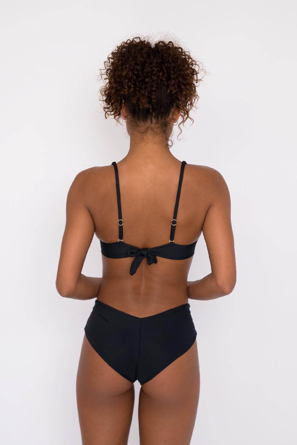 Skatïe Shayla Bikini Bottom In Black – SKATIE
