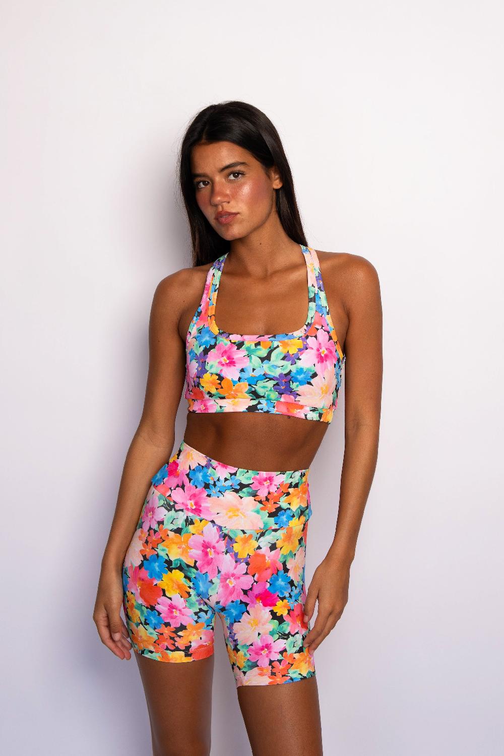 Skatïe Shirley Sports Bra In Marbella – SKATIE