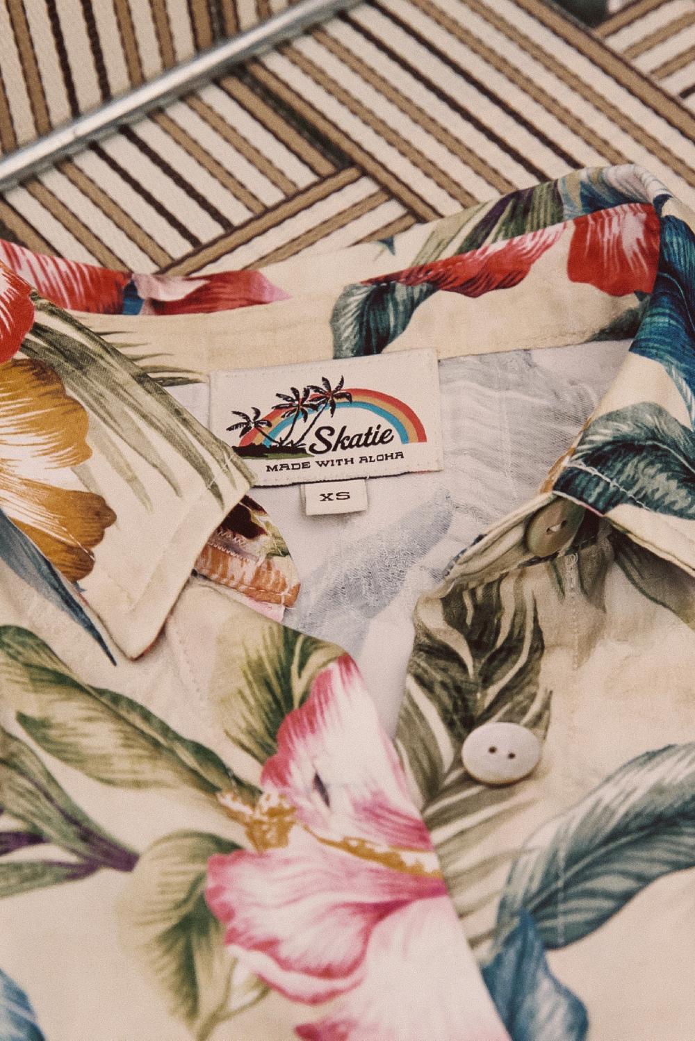 Skatïe Tommy Button Down In Lei – SKATIE