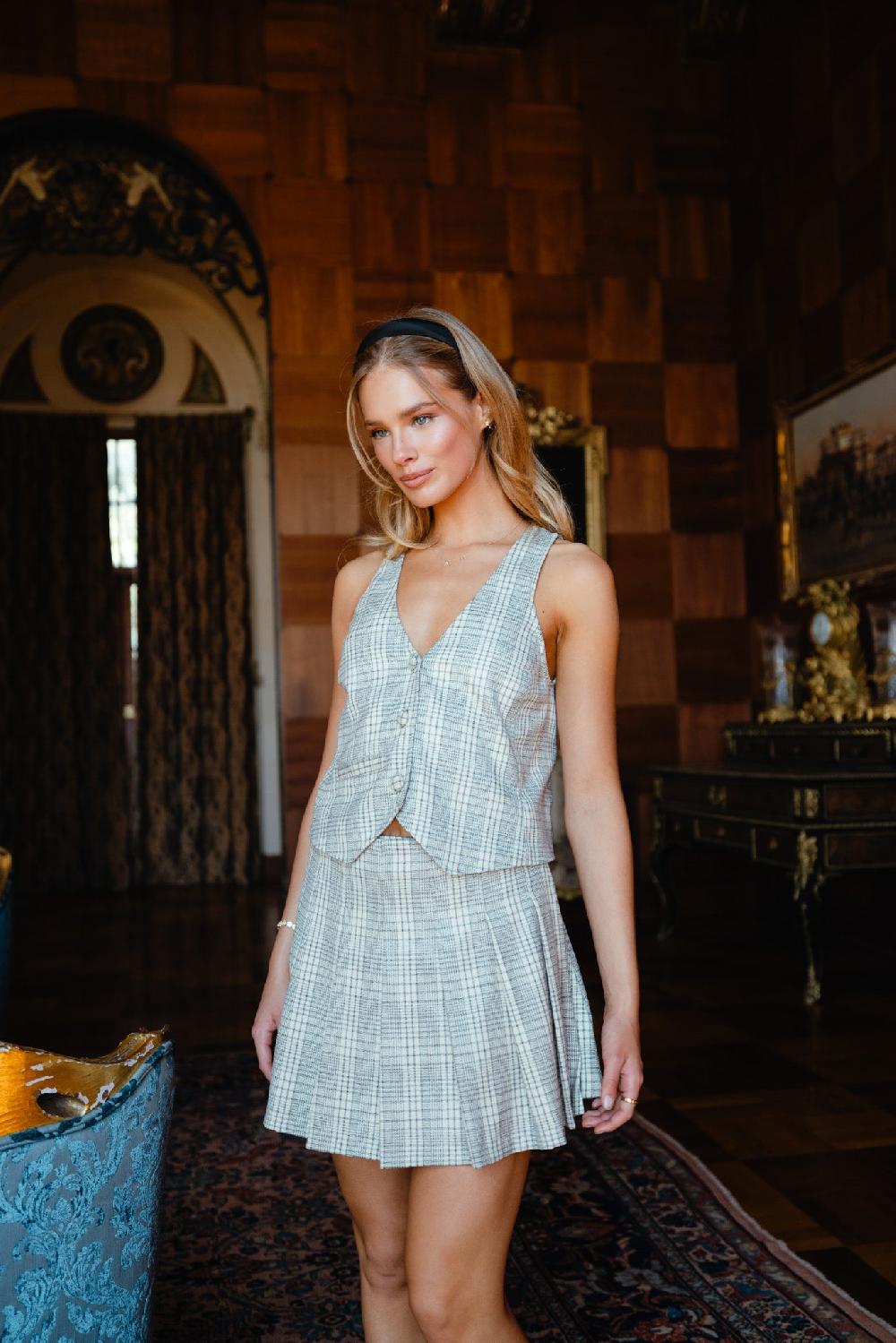 Skatïe Sloane Mini Skirt Plaid In Kensington – SKATIE