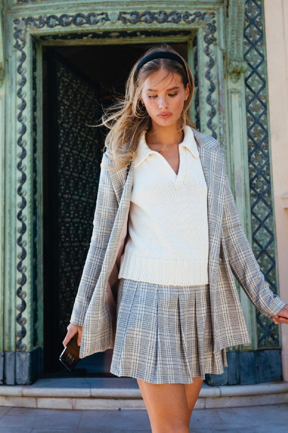 skatïe Sloane Mini Skirt Plaid in Kensington – SKATIE